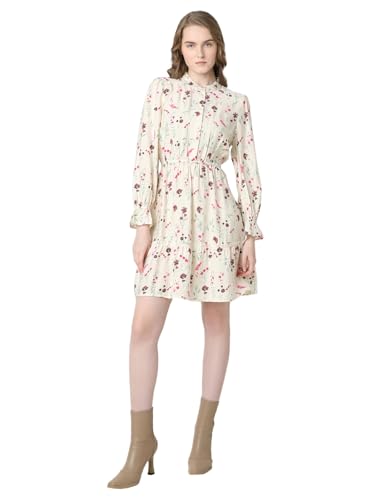 Image of VERO Moda Above The Knee Fit and Flare Dress for Women
