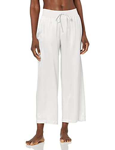 PJ Harlow Womens Jolie Capri Pajama Bottoms, Pearl, X-Small US
