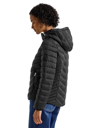 Street One Damen Jacke mit Abnehmbarer Kapuze