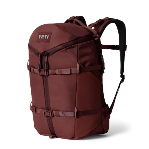 Image of YETI Ranchero Backpack 27L, All-Day Utility Pack, Structured and Durable, Stag Dark Red