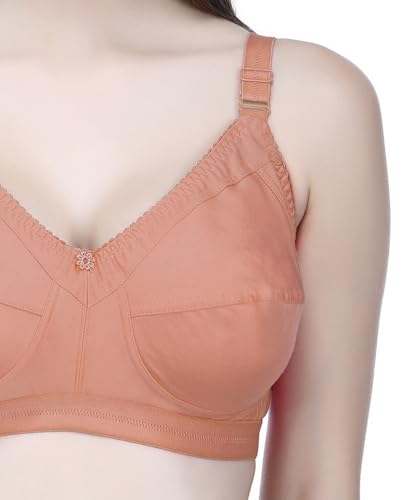 Image of Elina Women's Hosiery Non-Padded Wire Free Regular Bra