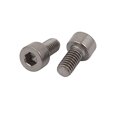 Ruilogod 10 pcs m4x8mm th EAD HEX Socket Capuchon TÊTE TIANE TIANE TIANE – vue 2