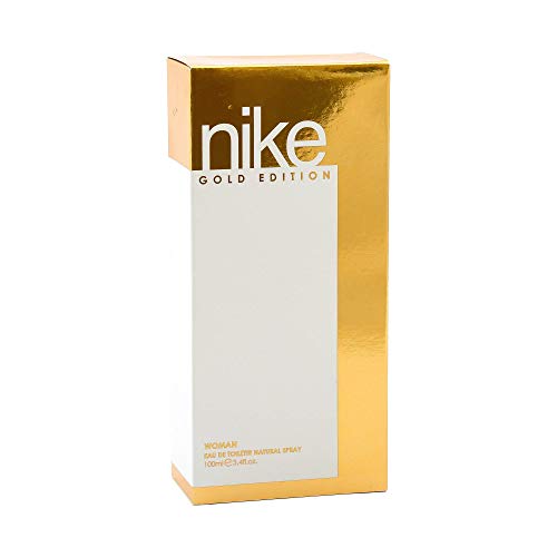 NIKE Gold Edition para Mujer, Eau de Toilette, 100 ml