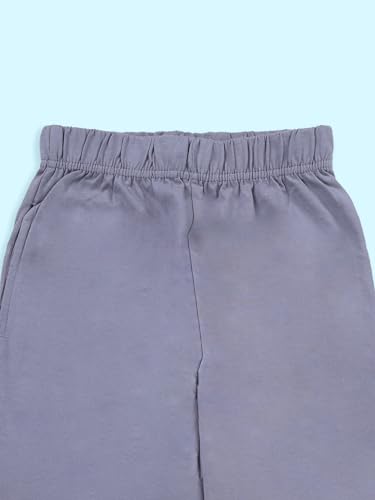 Image of KiddoPanti Boys Solid Pyjama Pant | 100% Soft Cotton Single Jersey | Comfortable Fit with Elastic Waistband & Single Front Pocket | Kids Joggers Track Pant