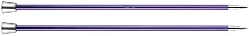Knit Pro KP47330 Zing: Knitting Pins: Single Ended: 4.50mm, 4.5mm, Purple