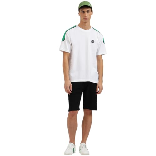 Image of United Colors of Benetton Men Cotton Solid Regular Fit Polo Shirt