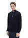 Produktbild TOM TAILOR Herren 1038243 Mouliné Strick-Pullover mit Troyer-Kragen, 13160-Knitted Navy Melange, M