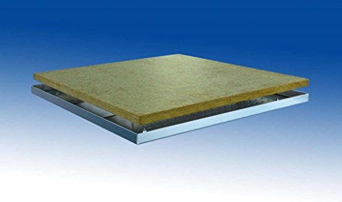 DeckProtect 36'x36', Fire Pit insulation Black