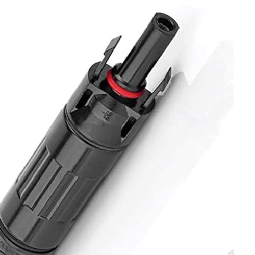 5 قطع من موصلات الألواح الشمسية الكهروضوئية ذكر/انثى 30 امبير صمام ثنائي مدمج من جينوبيلي، موصلات اسلاك شمسية مقاومة للماء ومضادة للتدفق العكسي سهلة التركيب وسهلة الاستخدام