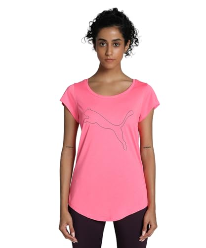 Image of Puma Run Graphic AOP SS Polyester Regular Fit Womens T-Shirt