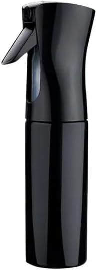 RAİL 200ML Continuous Hair Plant Mist Spray Bottle Alcohol Sterilization Special Bottle Face Hydration Makeup Spray Bottle, Black