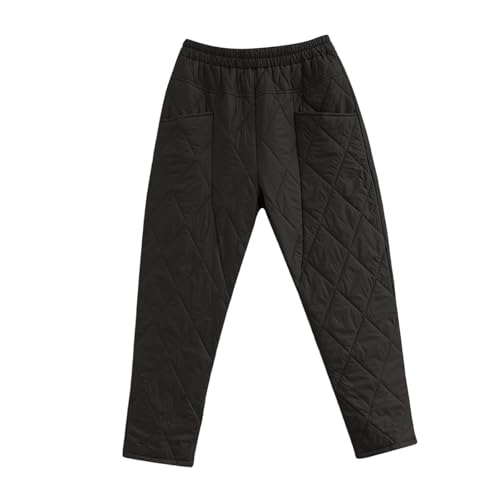 Pantalon de ski femme noir L léger et compressif avec poches pratiques