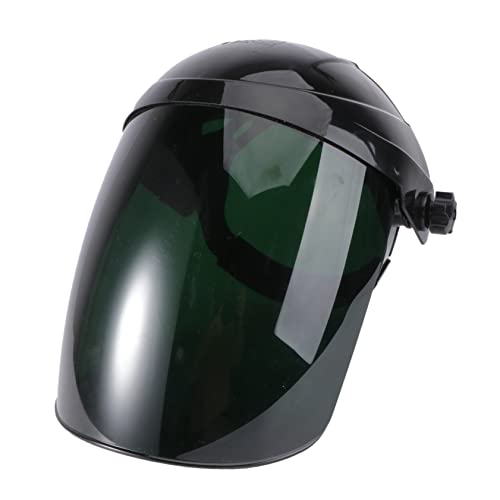 DOITOOL Maschera Da Saldatura Resistente Protezione Viso e Occhi, Casco Protettivo Saldatore Per Alte Temperature, Design Copricapo Facile Da Indossare Per Saldatura Professionale