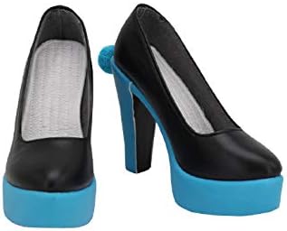 Amazon ミク バニーガール 黒バニー コスプレ Cosplay 文化祭 コミケ ハロウイン 靴 ブーツ 23cm コスプレ 仮装 通販