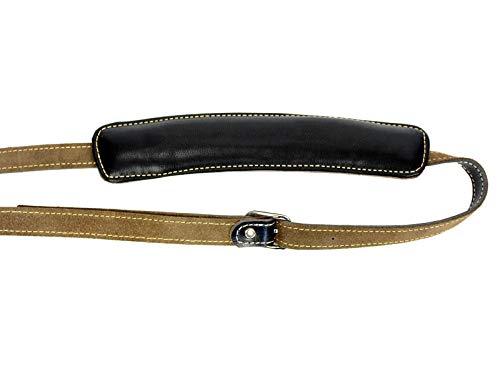 Walker & Williams 50 ‘s Style vintage Sangle de guitare en cuir Noir de qualité extra long jusqu’à 155 cm - Les Beatles, Paul McCartney, John Lennon, RIngo Starr, George Harrison Walker & Williams 50 's Style vintage Sangle de guitare en cuir Noir de qualité extra long jusqu'à 155 cm – Image 4