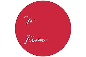 Andaz Press Circle Valentines To and From Stickers