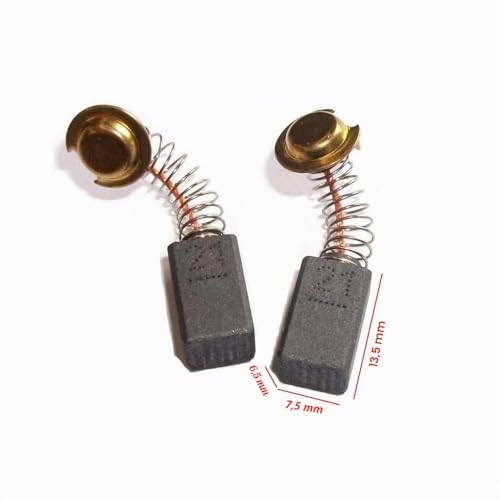 Miniatura 2 de 10 Escobillas De Carbón Para Motor Eléctrico. Escobillas De Recambio De Varios Tamaños Para Herramientas Eléctricas
