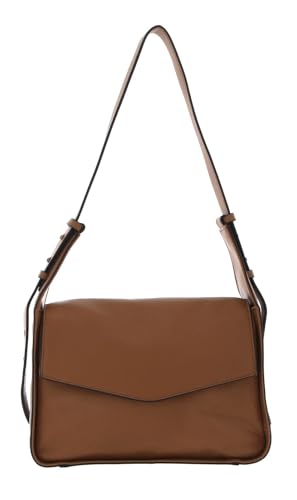 Bolso bandolera FREDsBRUDER de cuero marrón | FB Satchel Iced Coffee