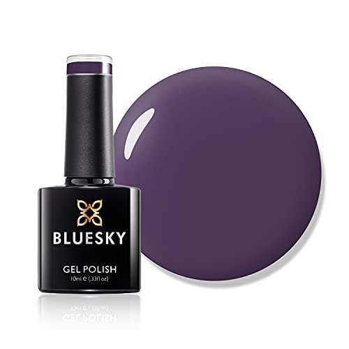BLUESKY Purple Mauve Gel Nagellack, 10 ml | Gel-Nagellack für glänzende und schöne Nägel | Langer Halt von bis zu 3…