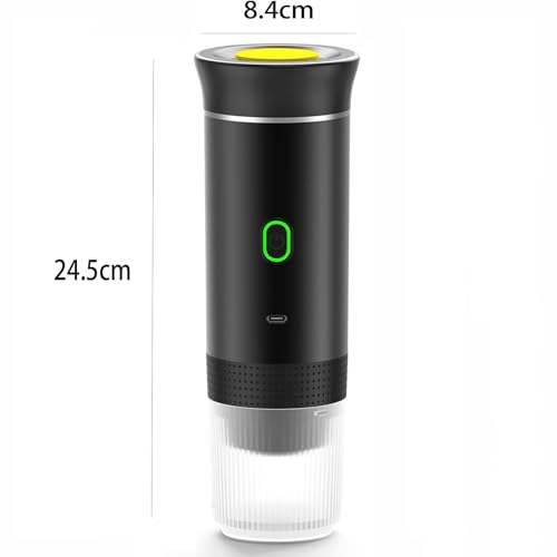 Machine à expresso portable rechargeable USB avec cafetière voyage et bureau - 7