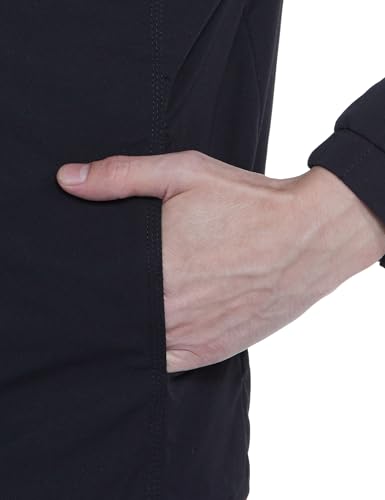 Image of Qube By Fort Collins Men's Regular Fit Lightweight Winter Jacket - Textured Fabric, Warm & Stylish Outerwear