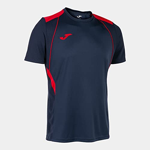 Joma Camiseta Manga Corta Championship VII Marino Rojo