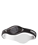 Power Balance PRO ION Wristband, Black/White, Small