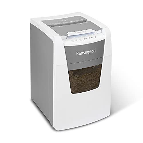 Image of Kensington Shredder - New OfficeAssist 150-Sheet Auto-Feed Micro Cut Anti-Jam Paper and Credit Card Home Office Shredder with 11.6 gallons Pullout Wastebasket (K52050AM)