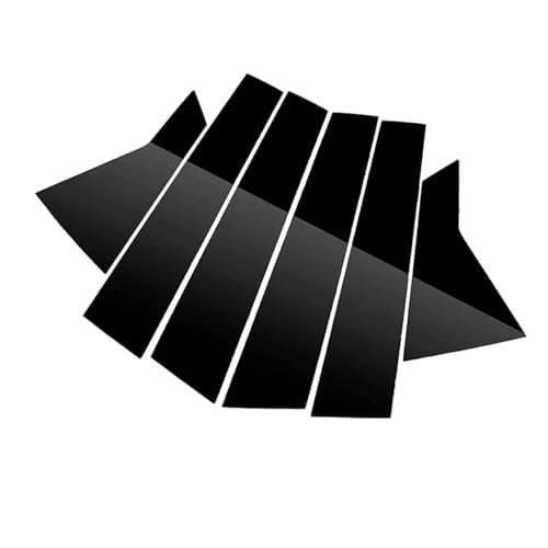 Embellecedor de postes para Civic 10: kit negro brillante para lucir un coche impecable