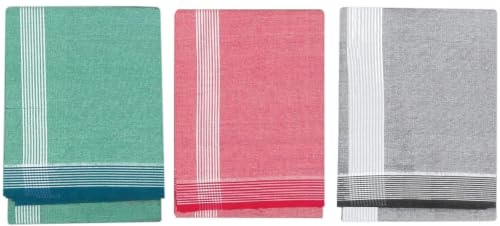 Image of Men's Cotton Lungi | Traditional Indian Wear | Soft & Breathable Checked Lungis for Daily Comfort, Home Wear & Casual Use | Free Size Wrap
