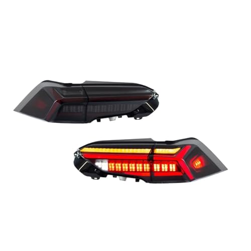 Feux Arrière LED Noirs Toyota RAV4 Clignotant Séquentiel Animation Démarrage