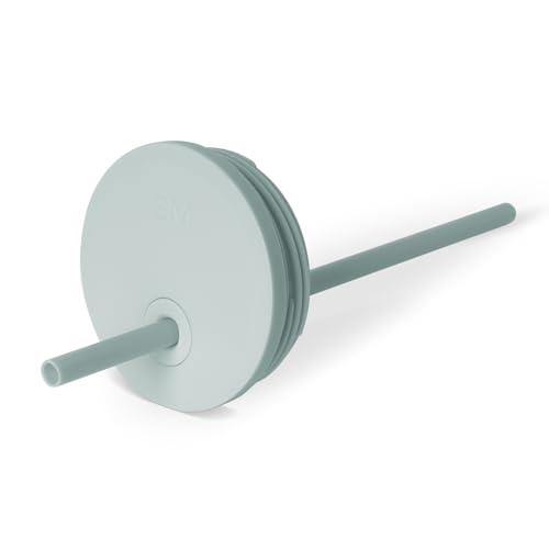Simple Modern Trinkglasdeckel mit Strohhalm, wiederverwendbarer Ersatz, nur passend für Edelstahl-Trek-Reisebecher, Eiskaffeetasse, Wasserflasche, Trek-Kollektion, Meerglas-Salbei