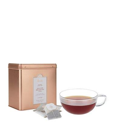 Harrods of London England No.14 English Breakfast Tea Tin 50 Tea Bags