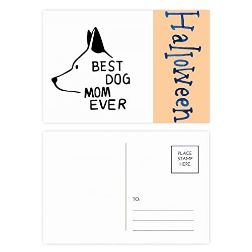 Cartes postales Best Dog Mom Ever le lot de 20 idéal pour gâter les mamans