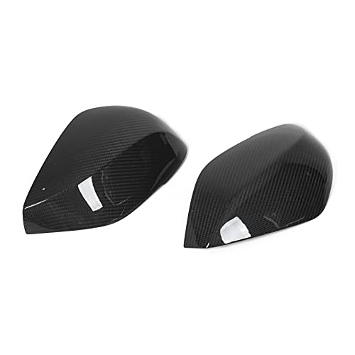 Housses de rétroviseurs en carbone sec anti-rayures pour Q50S Q60S V37 2013-2021