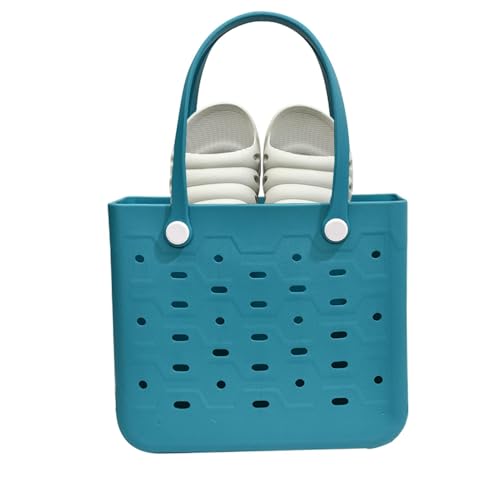 Grand cabas de plage en EVA haut de gamme | Sac d'été chic et résistant pour femme