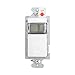 Wattstopper RT-100-W Motion Sensor, Programmable Countdown Time Switch, 600W, 120V-White, White