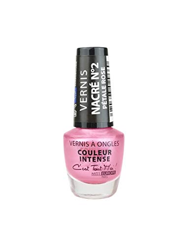 VERNIS NACRE N°2 - PETALE ROSE - MISS EUROPE