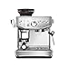 Sage - The Barista Express Impress - Bean to Cup Coffee Machine with Grinder and Milk Frother, 9 bar, PID Temperature Control, 1850 W, Cappucino, Espresso Maker,With Milk Jug, Brushed Stainless Steel