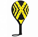 Padel Schläger Set mit Meshtasche – Für Erwachsene Profi Racket | Hochwertige Padelschläger für Anfänger & Fortgeschrittene mit Meshtasche (Gelb)