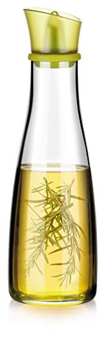 Tescoma Oil Dispenser Bottle, With No-Drip Spout, Made Of Glass 500Ml (17Oz) #TOP2