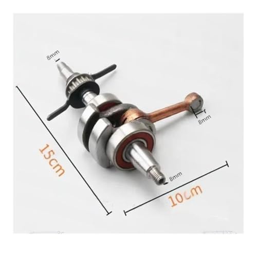 Vilebrequin haute résistance pour moteur de tondeuse thermique GX35 4 temps 35cc