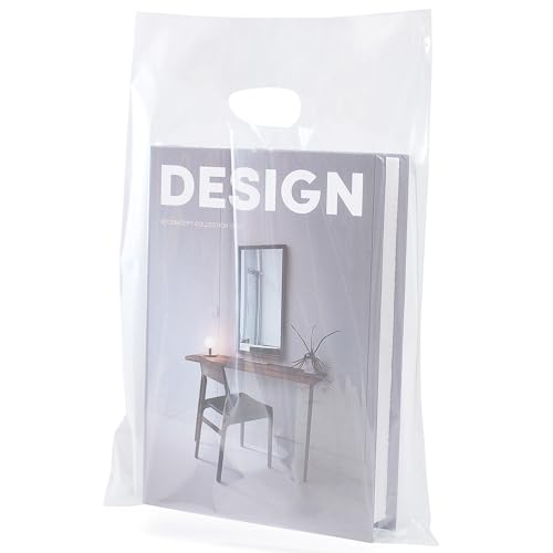 Choice Marts 100 Teal Bags for Small Business 9"x12" Perfect For Merchandise And Retail Extra Thick 1.5Mil Glossy Thank You Bags With Handles
