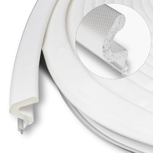 Storystore 20 Ft Weather Stripping Door Seal, Foam Kerf Door Weather Stripping for Doors and Windows...
