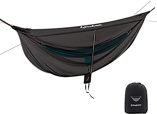 KingCamp Hammock Mosquito Net Portable Mosquito Net Lightweight Hammock Netting Fast Easy Set Up Fits Single Double Camping Hammocks Perfect Accessory for All Hammocks