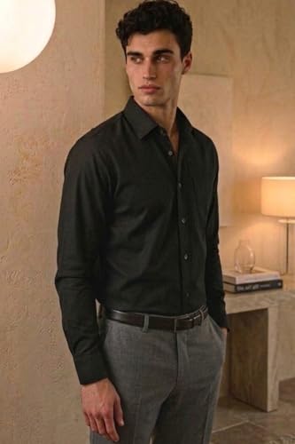 Image of Louis Philippe Men's Cotton Slim Fit Shirt
