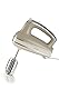 Ariete Vintage, Multifunktions-Handmixer 1548, 5 Geschwindigkeiten, Turbo-Funktion, 2 Edelstahlrührbesen zum Schlagen und Kneten, Geeignet für Kuchen- und Pizzateig und Schlagsahne, 450W, Beige
