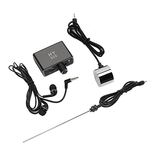 Détecteur de Fuite d'eau Souterraine Sxiocta Détection de Fuite Outil Acoustique Tuyau Moniteur Outils Détecteurs pour la Maison Son Oreq Console (Prise UE)