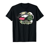 Patriotic Military Flag Camouflage Thin Line Art