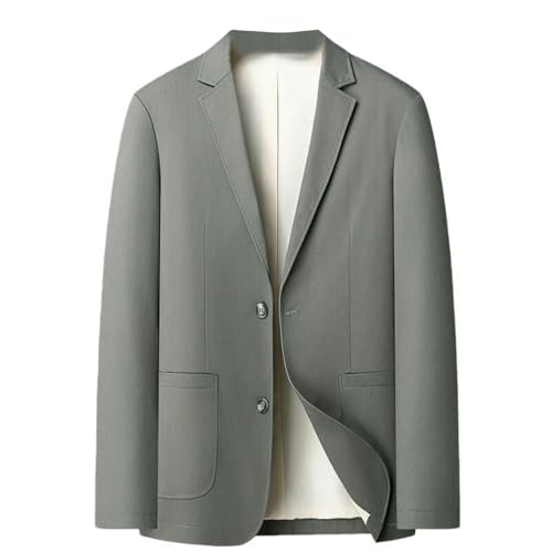 Blazer en coton homme veste casual boutons revers revers souples confort